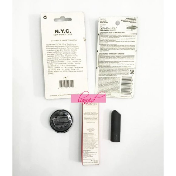 BUNDLE Makeup Revolution NYX Bite Beauty NYC Maybelline Blush Lipstick Eyeshadow - Picture 2 of 4